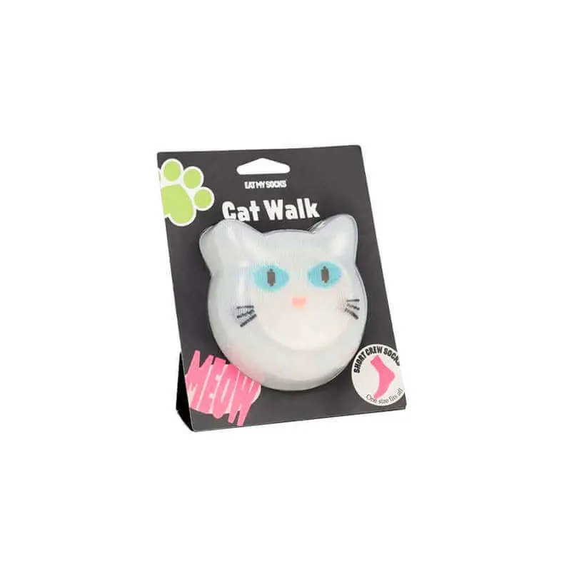 DOIY Eat My Socks Cat Walk White